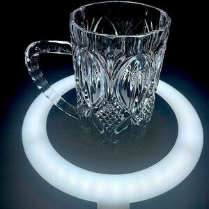 Two Zajecar Crystal Mugs